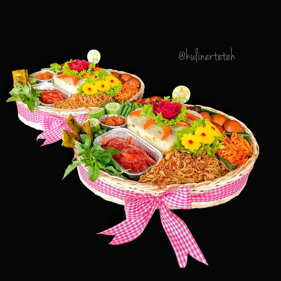 Hampers Keranjang Rotan